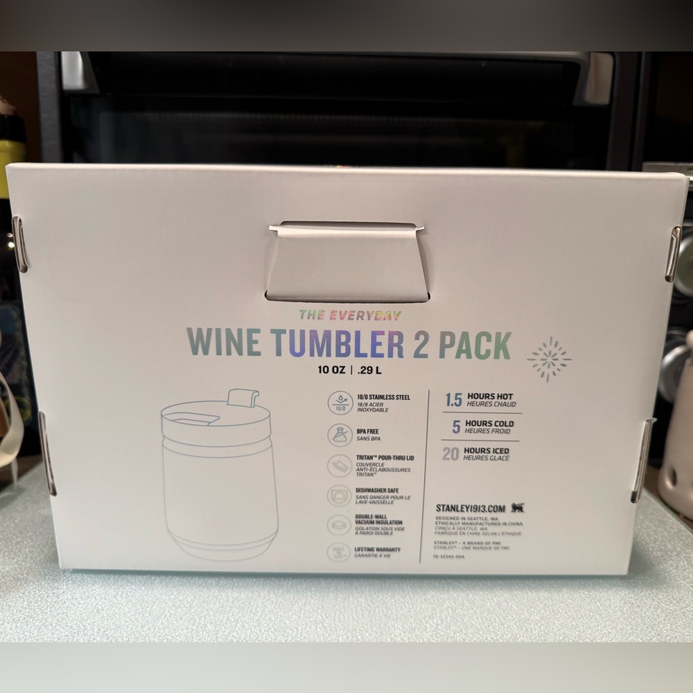 Stanley Winter Wonderland Wine Tumbler Set - 10oz - Picture 2 of 9